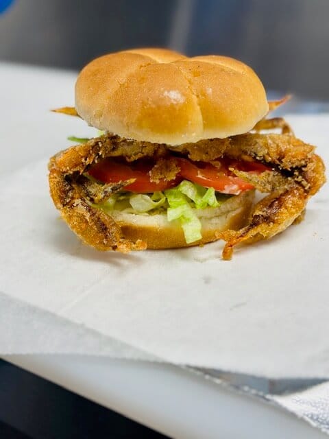 Maryland Soft Shell Crab Sandwich